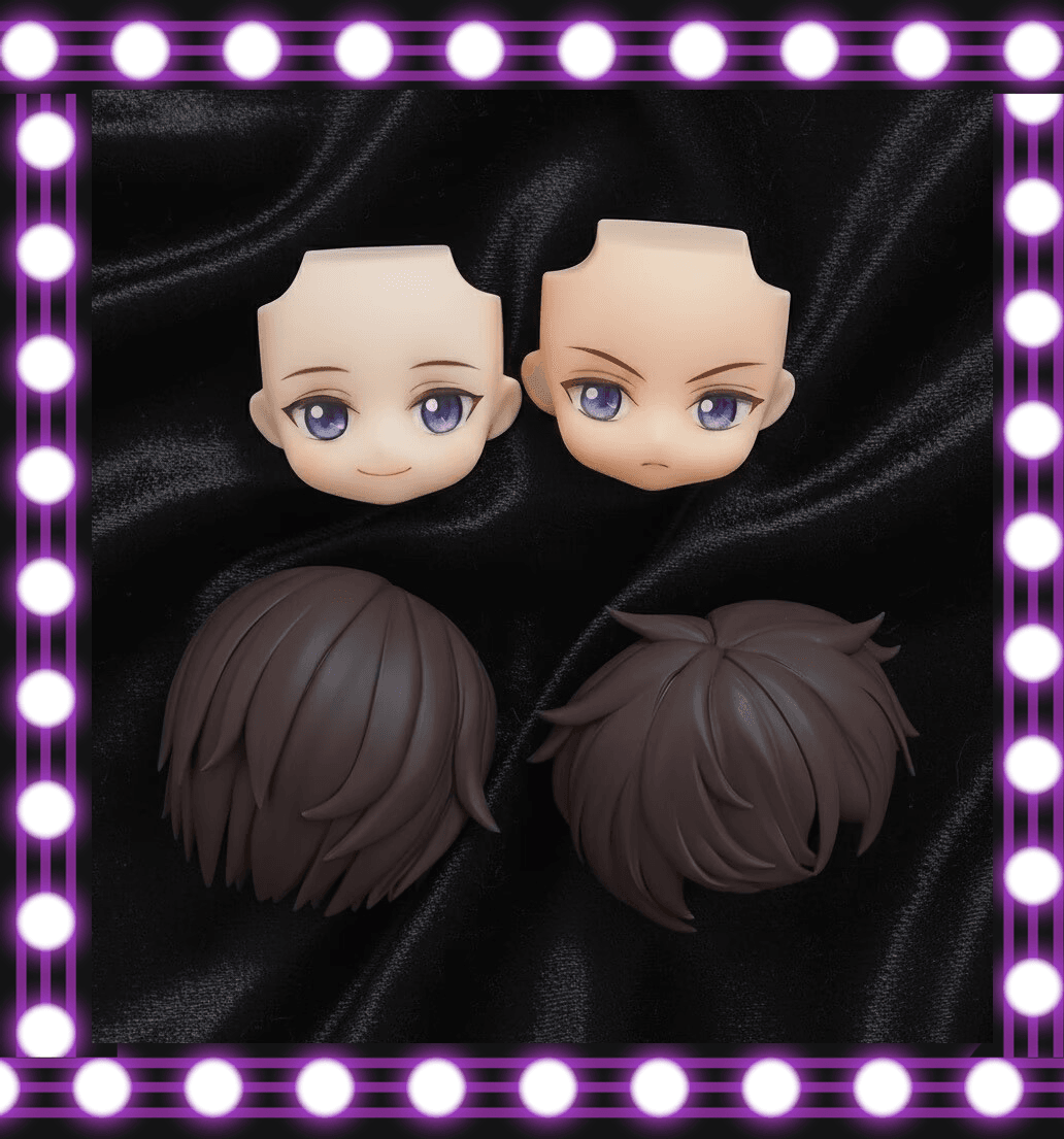 フェイス+ヘアセットの詳細 — パーツ取り外し構造